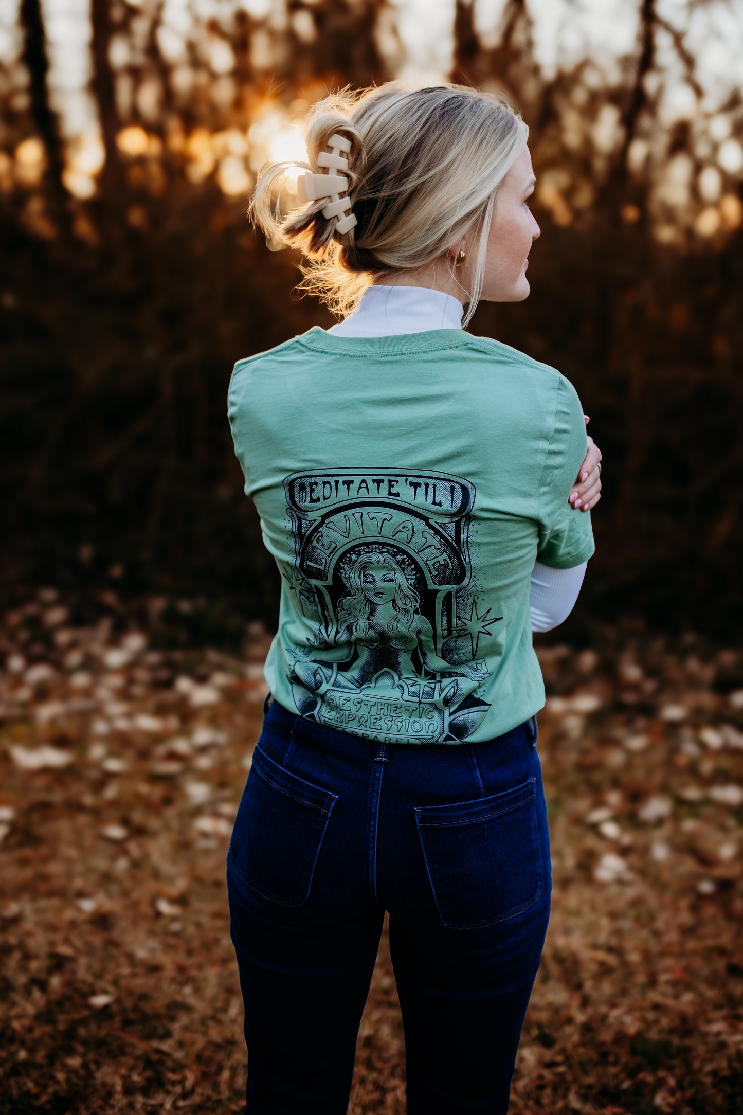 Meditate til' I levitate T-shirt